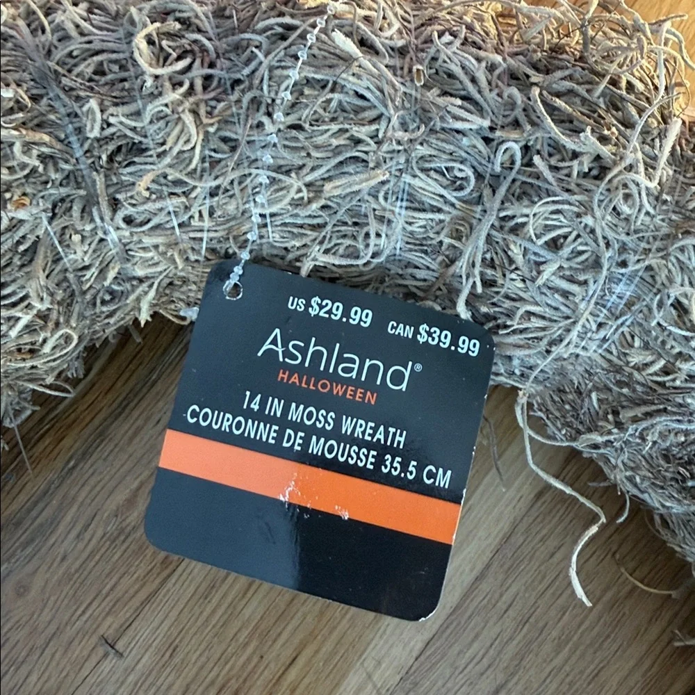 NWT Bundle of 2 - 14” Ashland Moss Gray Wreaths